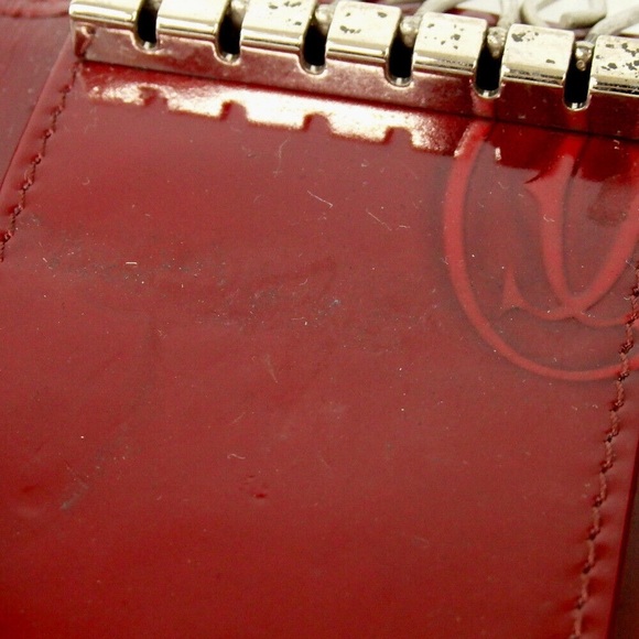 Authentic Cartier happy birthday 6 series key holder leather[Used] - Picture 12 of 12